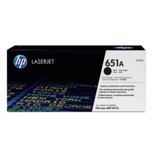 HP 651A  BLACK TONER CARTRIDGE