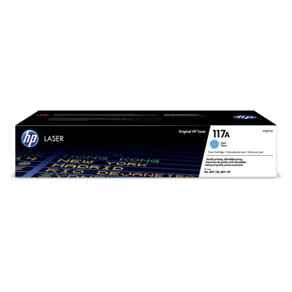 HP 117A CYAN TONER CARTRIDGE