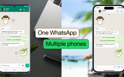 One WhatsApp account, now across multiple phones with end-to-end encryption