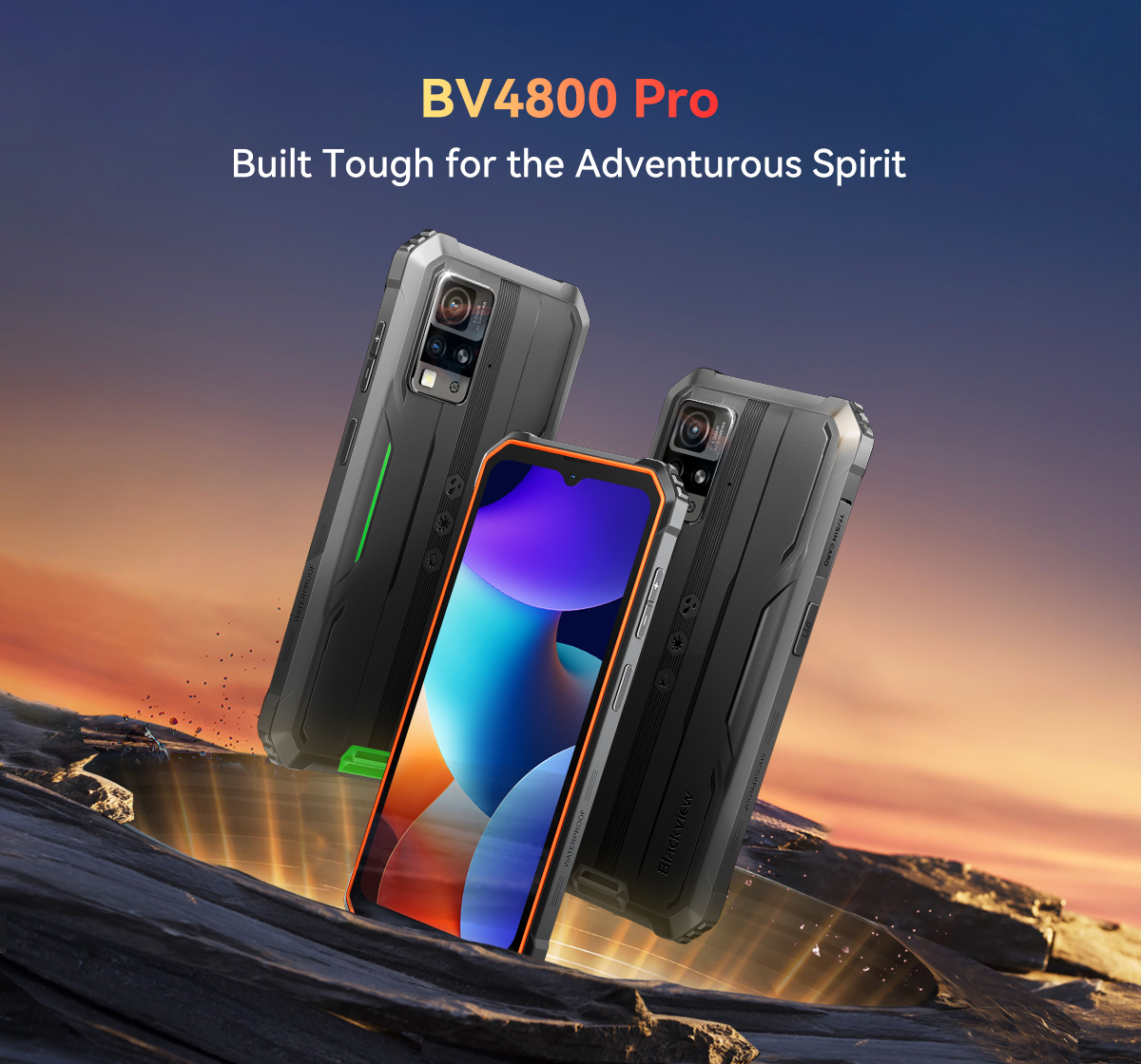 3 Pellicole In Vetro Temperato Per Blackview BV4800 Pro/SE - Durezza 9H, Anti-impronta